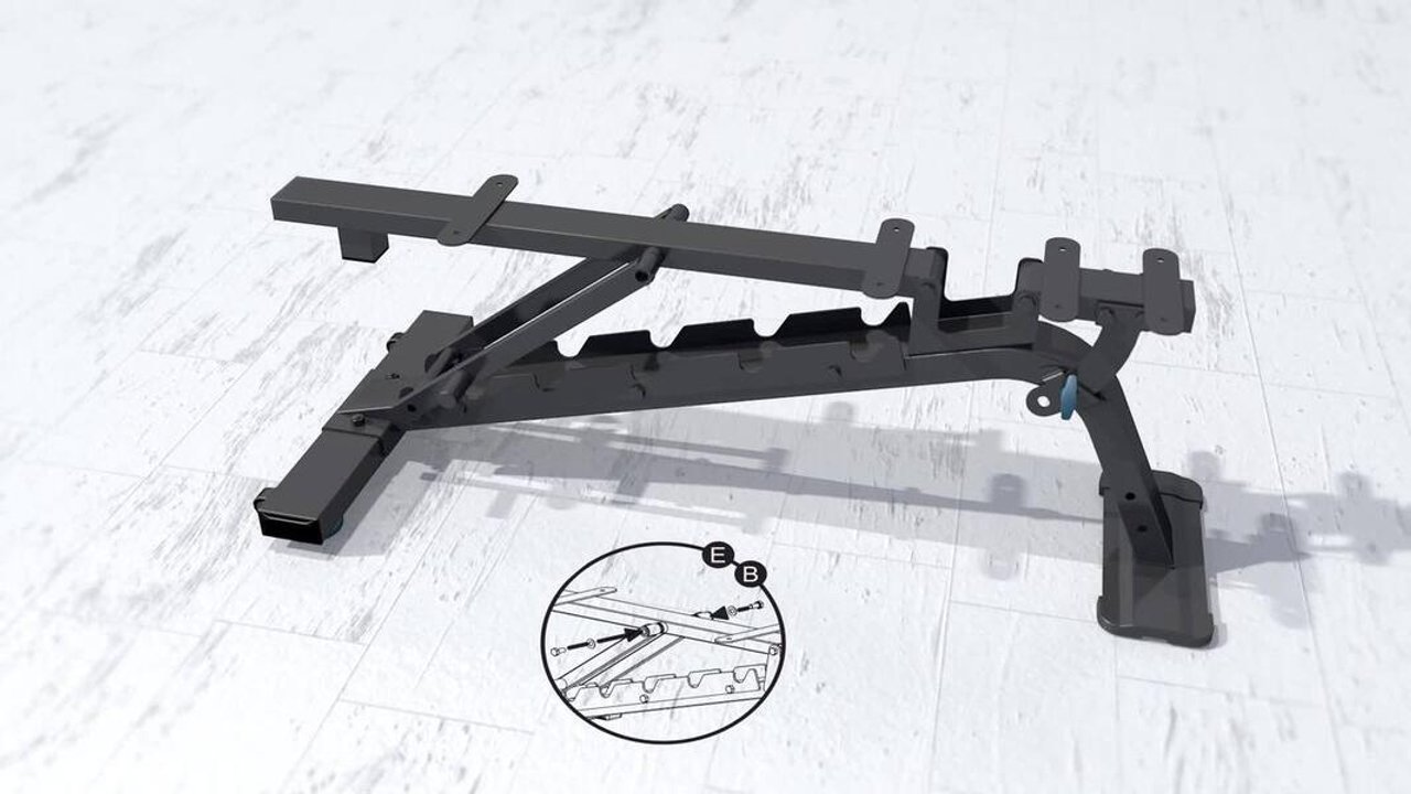 Weights Bench 900 2023 - Backrest - Video 2