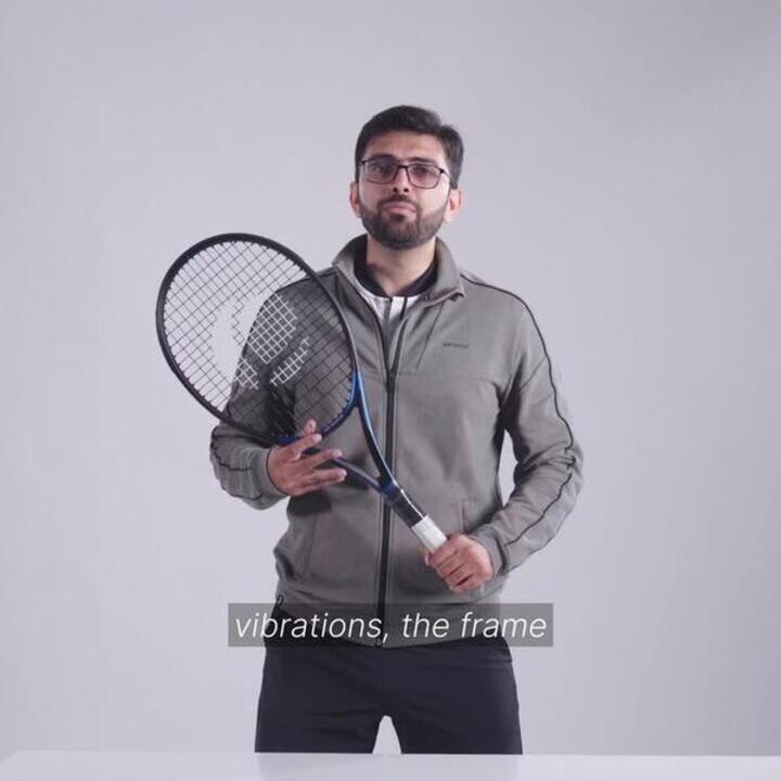 Tennis Racket TR500 Graphite - Video 2