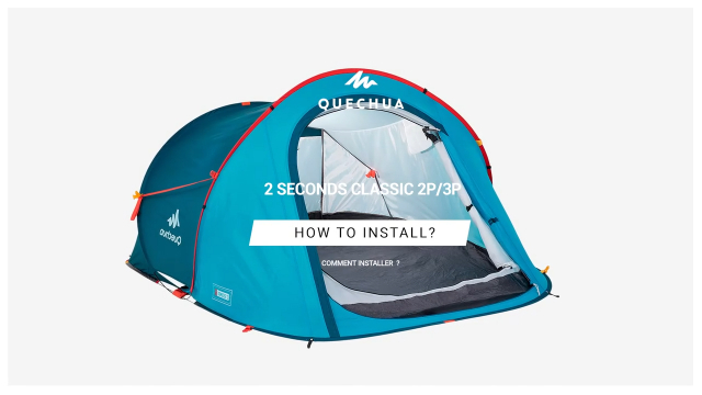 Quechua 2 Second Waterproof Pop Up Camping Tent 3 |