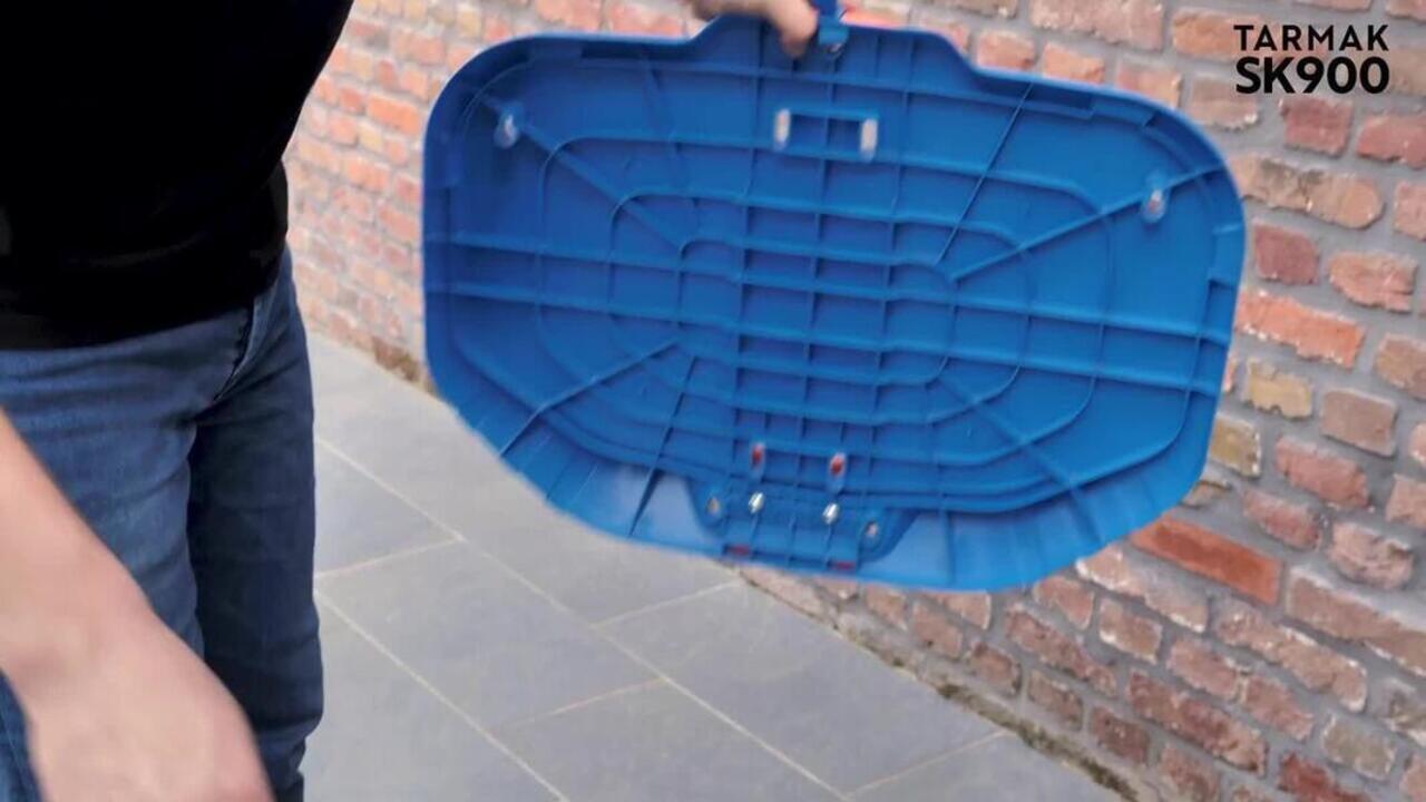 Basketball Hoop Wall mount  K900 Blue Orange - Video 2