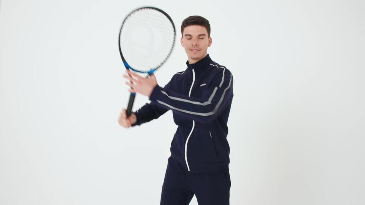 Men's Tennis Jacket Soft - Navy - Video 2
