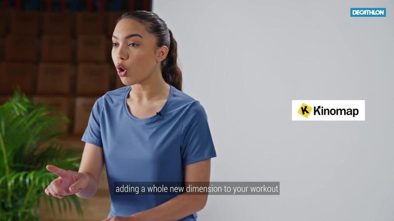 Elliptical with 6kg Flywheel, Smart, Self-Powered, Supports upto 130kg - Black - Video 2