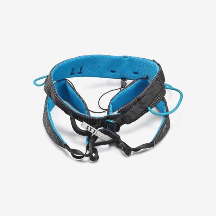 Climbing high-performance lightweight harness, Edge Black - Video 2