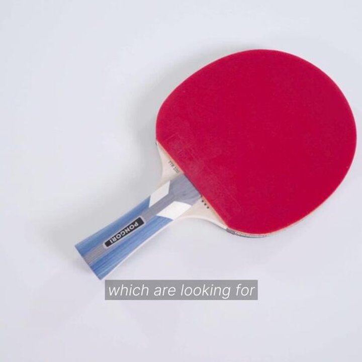 Table Tennis Set TTR100 - Rackets x2 Balls x3 - Video 2