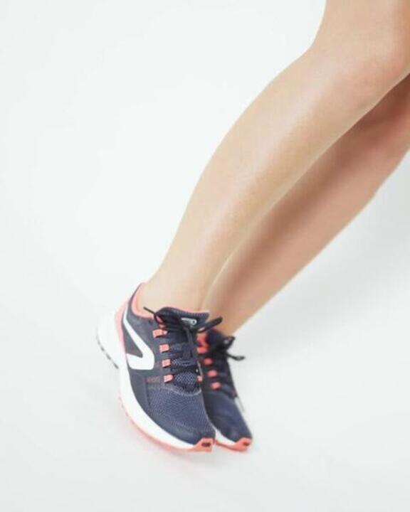 Women Running Shoes Active Grip - Grey Coral - Video 2