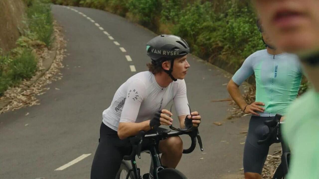 Unisex Cycling Short Sleeve Jersey Breathable Racer 2 - White - Video 2