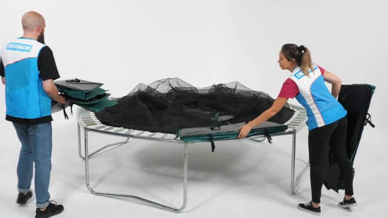 Curved Spring Protection Foam Spare Part for Hexa 240 Trampoline - Video 2