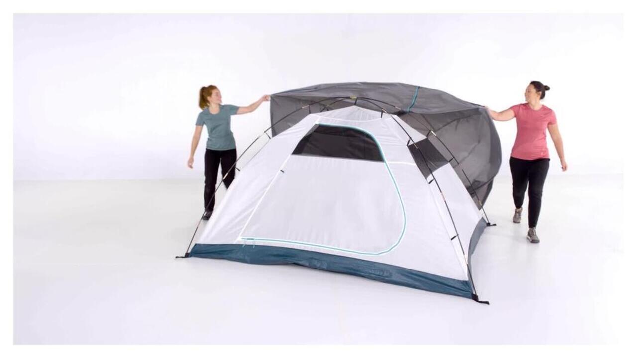 Camping Tent MH100 4-Person - Video 2