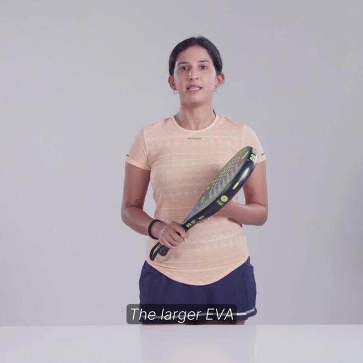 Adult Padel Racket PR 190 - Green - Video 2