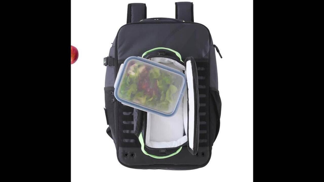 Weight Training and Cross Training Bag 30 L  - Carbon Grey - Video 2