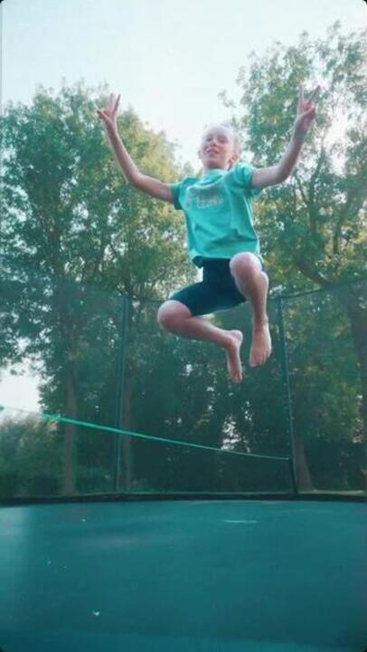 Trampoline Game High Jump Elastic Band - Black - Video 2