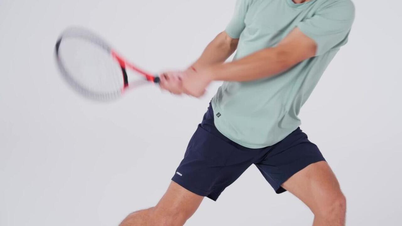 Men's Breathable Tennis Shorts Dry - Off-White - Video 2