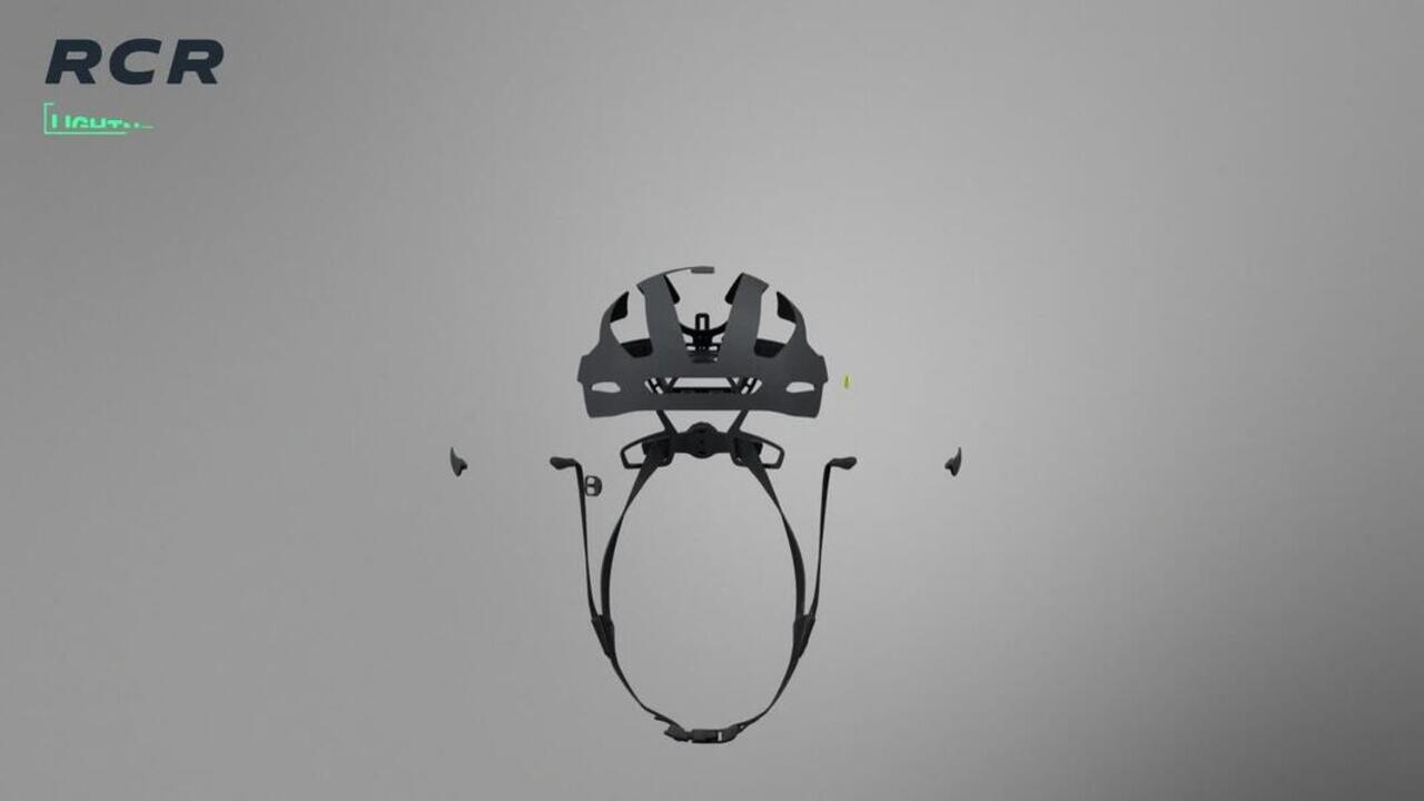 Road Cycling Helmet RCR MIPS-White - Video 2