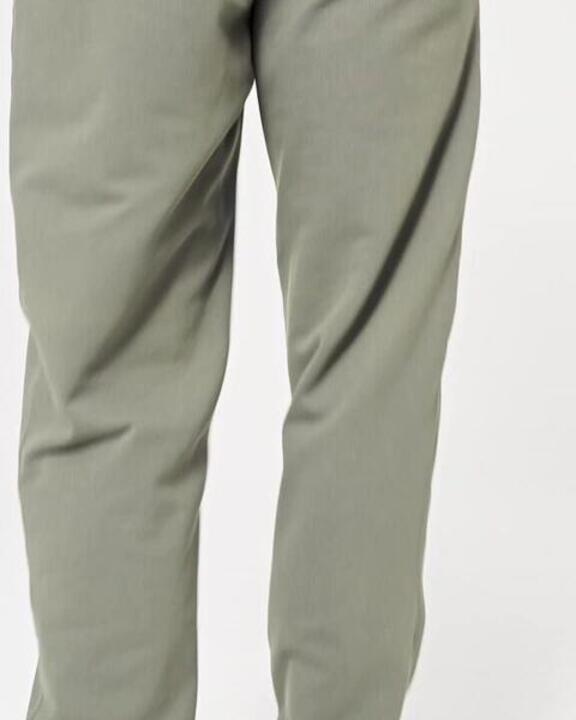 Men's Regular Fitness Jogging Bottoms - Khaki Green - Video 2