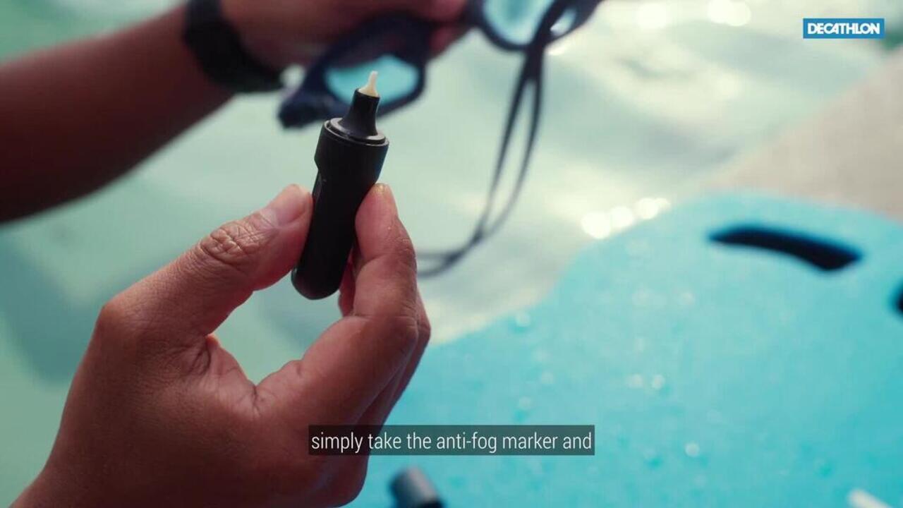 Anti-Fog Re-Activator for Swimming Goggles & Masks Long-Lasting & Effective - Video 2