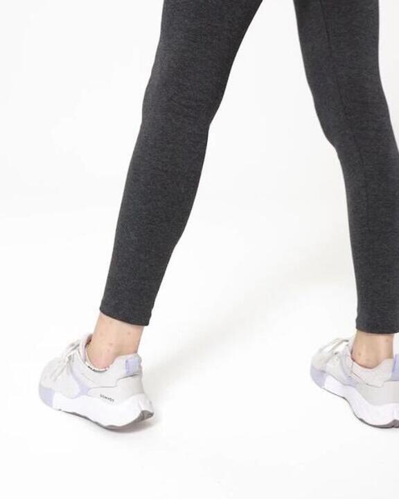 Women's Trackpant For Gym Cotton Rich 100- Dark Grey Marl - Video 2