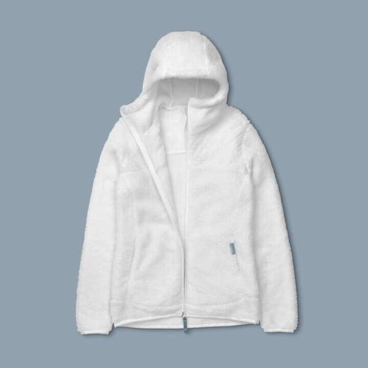 Women’s Warm Hiking Fleece Jacket NH500 - White - Video 2