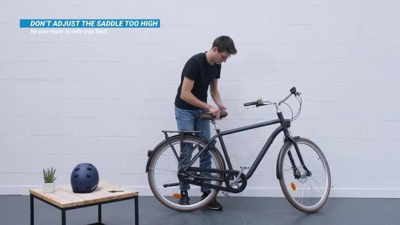 90° XL Gel City Bike Saddle - Video 2