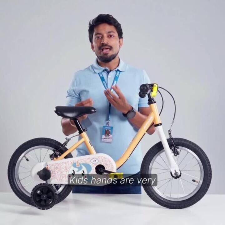 Kids Cycle 3 - 4 years (14 inch) - Dino - Video 2