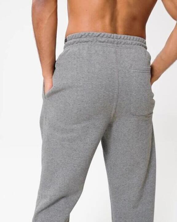Men's Fitness Jogging Bottoms 500 Essentials - Iron Grey - Video 2