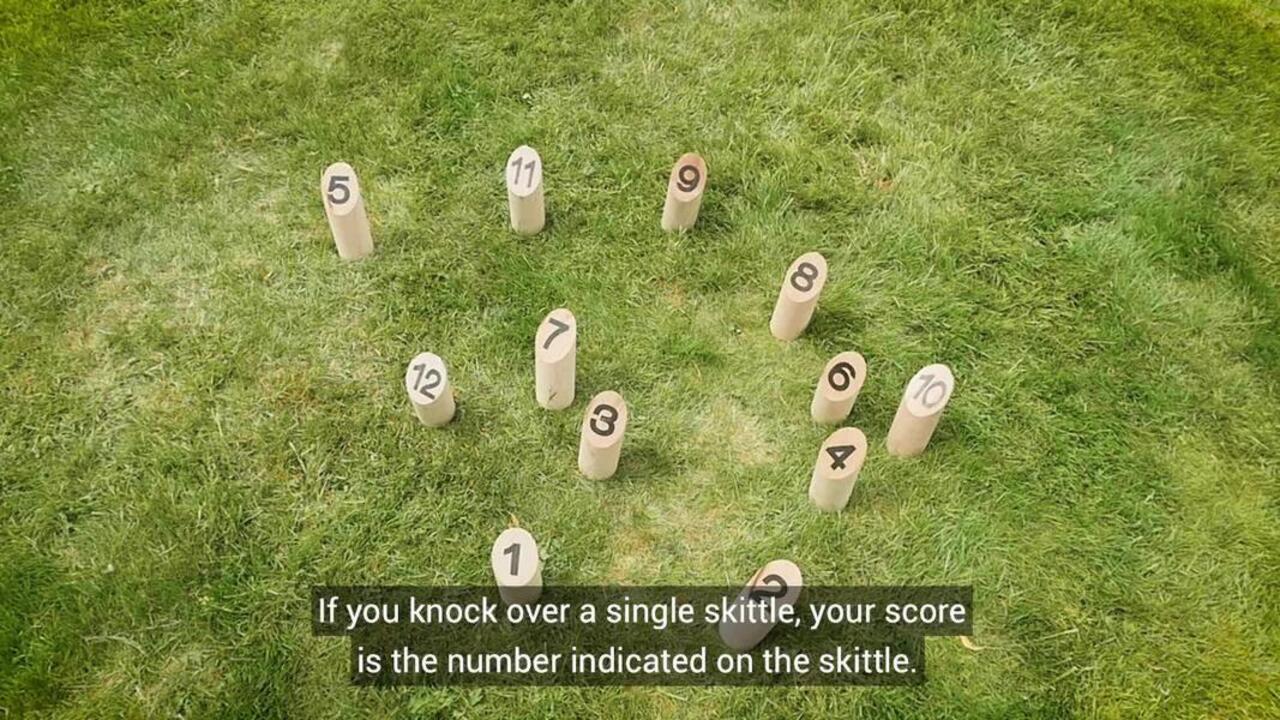 Compact Finnish Skittle Game - Video 2