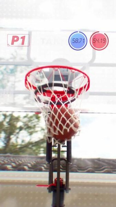 Smart basketball hoop with 6 challenges, Basketball Play - Video 2