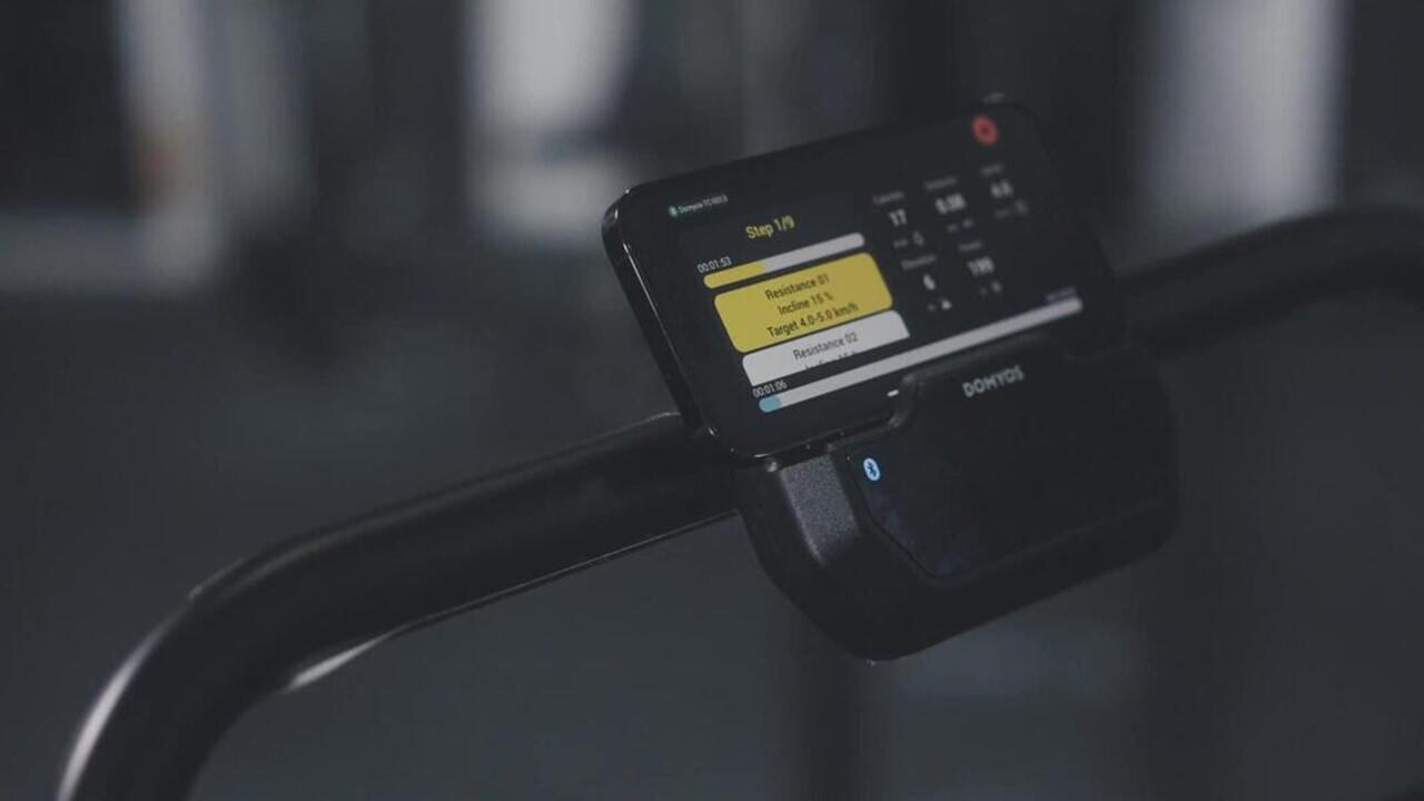 Tapis de course pliable, TS100, garanti par Decathlon