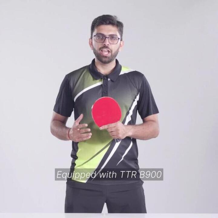 Table Tennis Bat ITTF TTR900 All Round - Video 2
