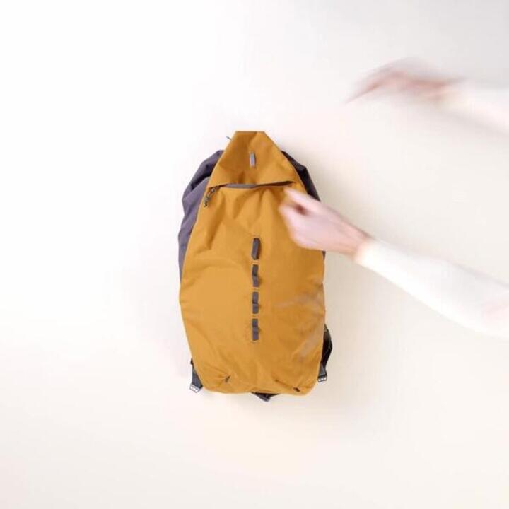 Climbing Backpack 20 Litres - ROCK 20 Ocre - Video 2