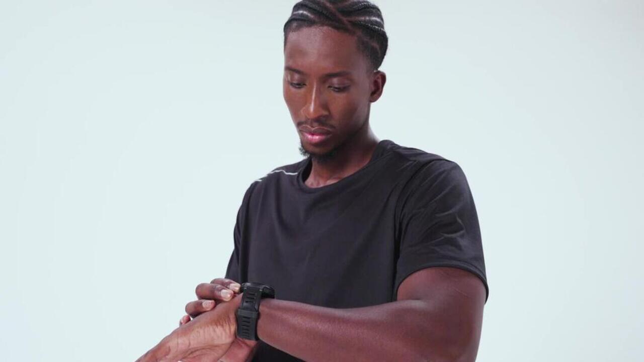 Men Running Shoes Superior Grip Cushioned Upto 20km/week, Jogflow 190.1 - Black - Video 2