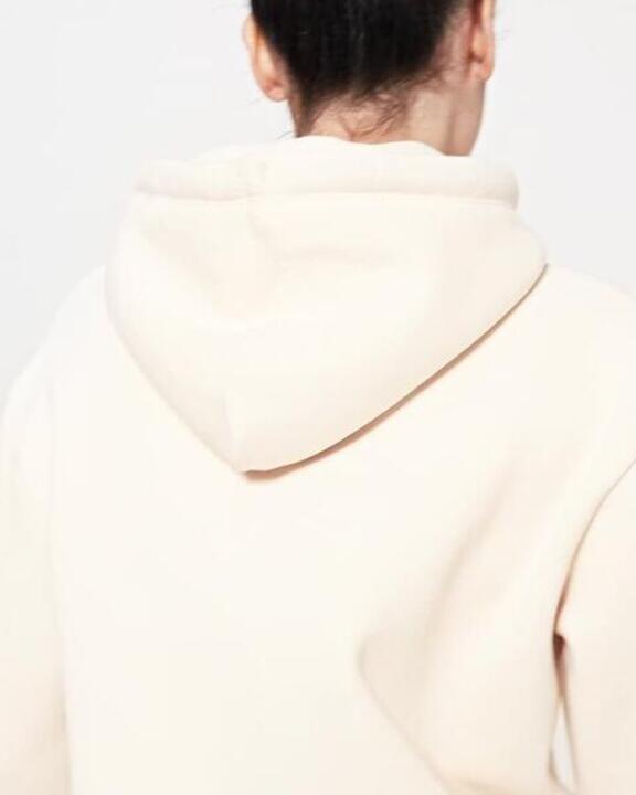 Women's Fitness warm Hoodie, cream beige - Video 2
