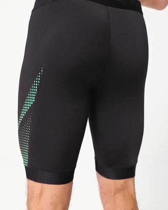 Men's Swimming Jammer 500 Fiti Secure Fit & Durable Black Yellow - Video 2