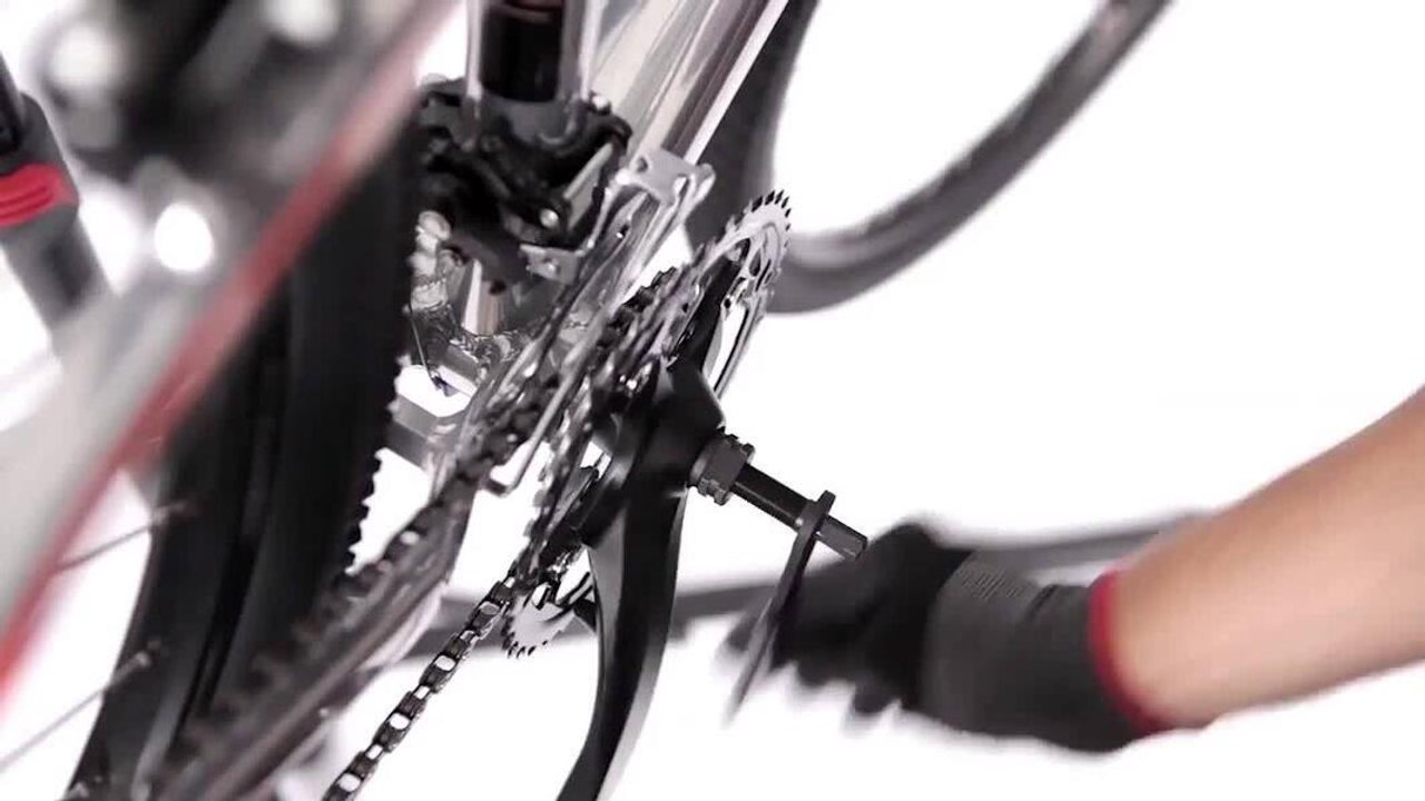 Chainwheel guard or crank replacement - Video 2
