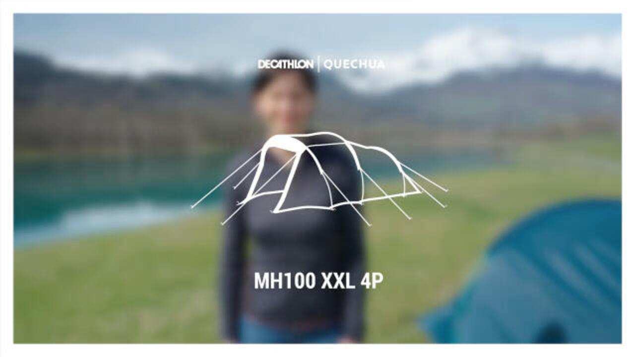 Camping Tent MH100 XXL 4 Person - Video 2