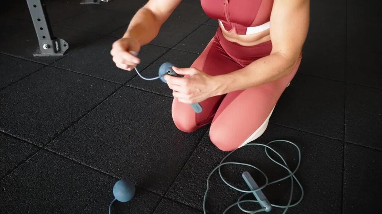 JUMP ROPE 800 COUNTER DOUBLE BLACK - Video 2