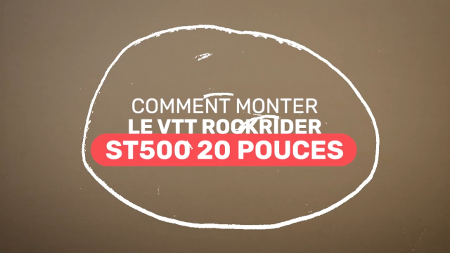 VTT ENFANT ROCKRIDER ST 500 20 POUCES 6-9 ans Jaune Fluo - Decathlon