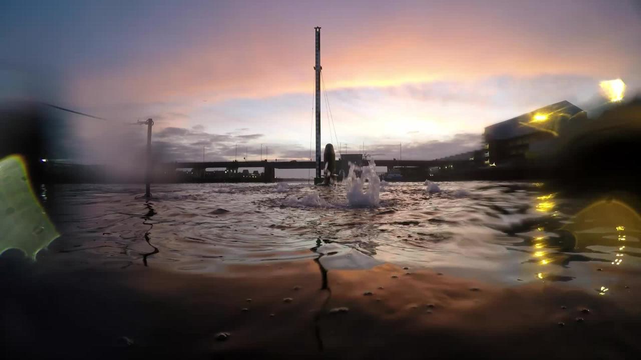 Audacious first dive January 2018