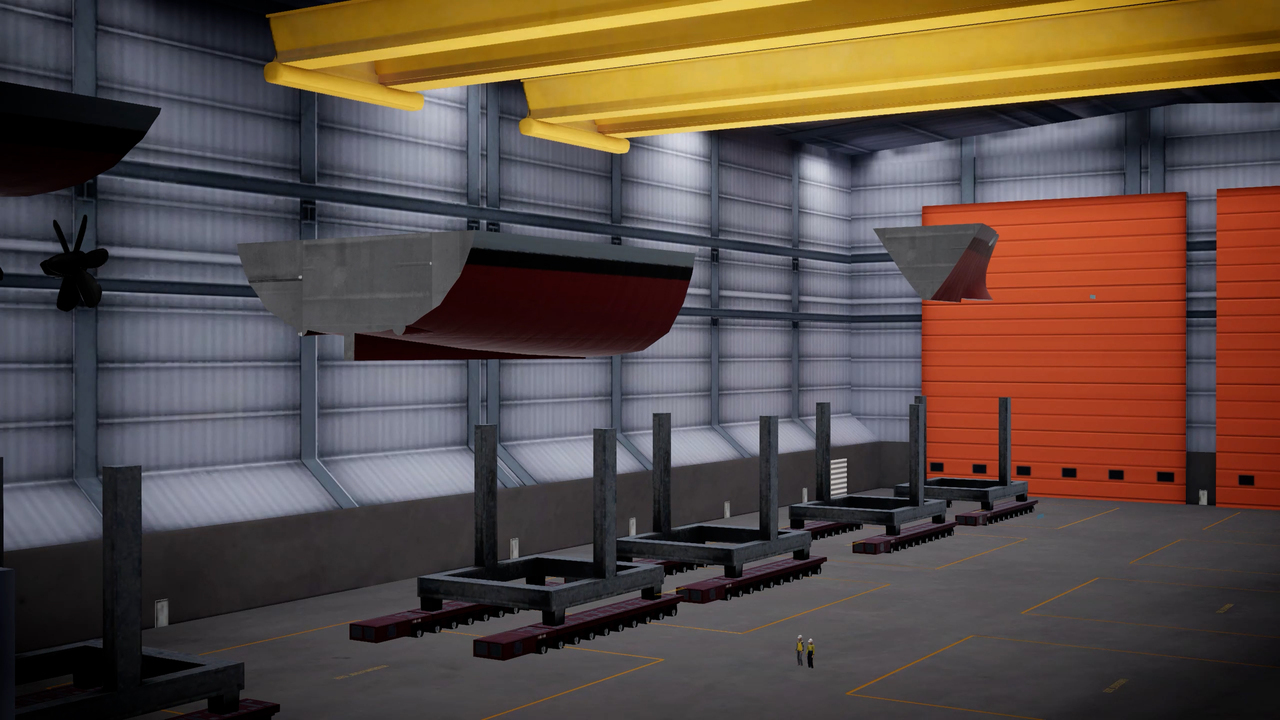 Building 22 - Osborne Naval Shipyard tour