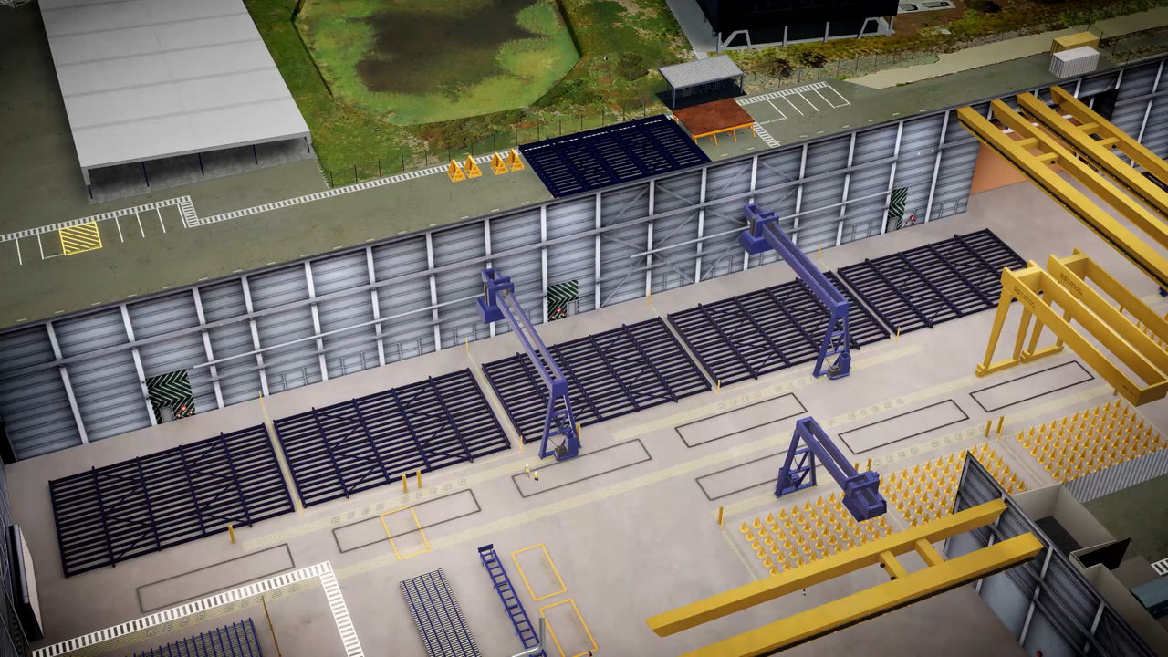 Unit Line - Osborne Naval Shipyard tour
