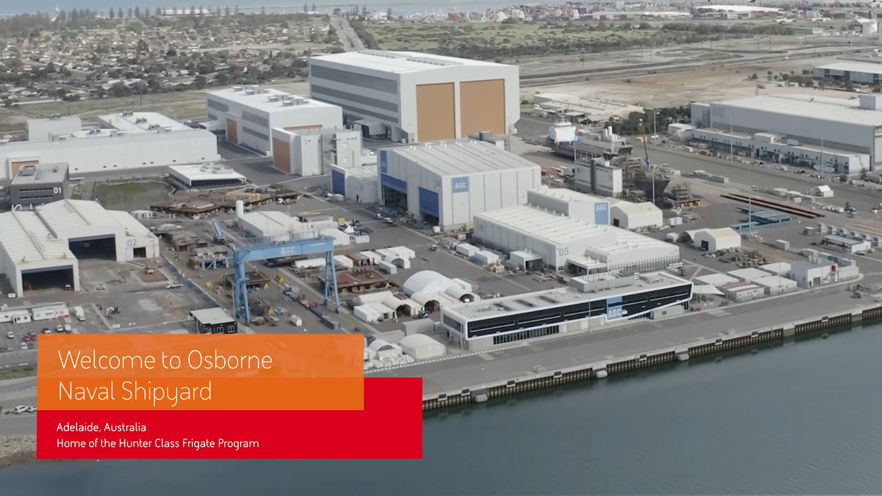Osborne Naval Shipyard video tour