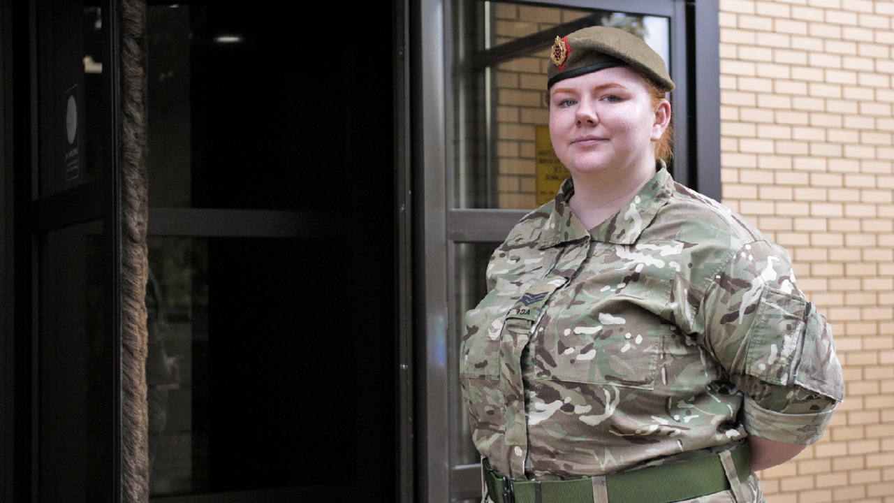 Meet Emily, Cadet Force Instructor
