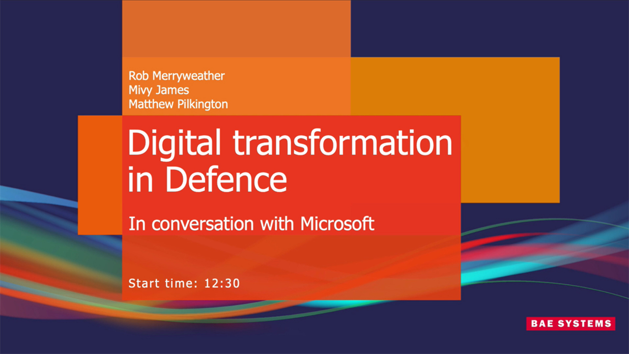 Digital transformation in Defence - in conversation with Microsoft | DSEI 2023 Day 2 | Hub Stage Talk