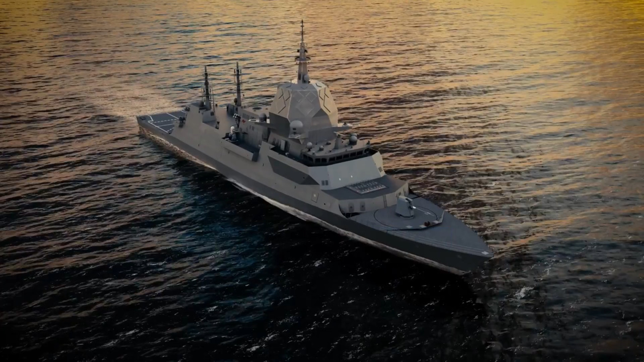 Hunter class frigate visualisation – Explore the world’s most advanced anti-submarine warship