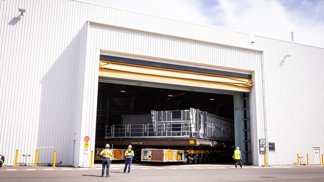 Hunter frigate first prototyping unit move