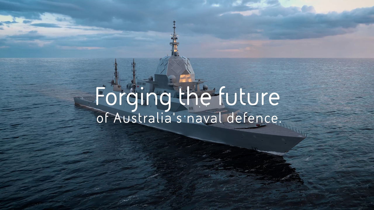 BAE Systems Australia x BlueScope Distribution - Forging the future of Australia's naval defence