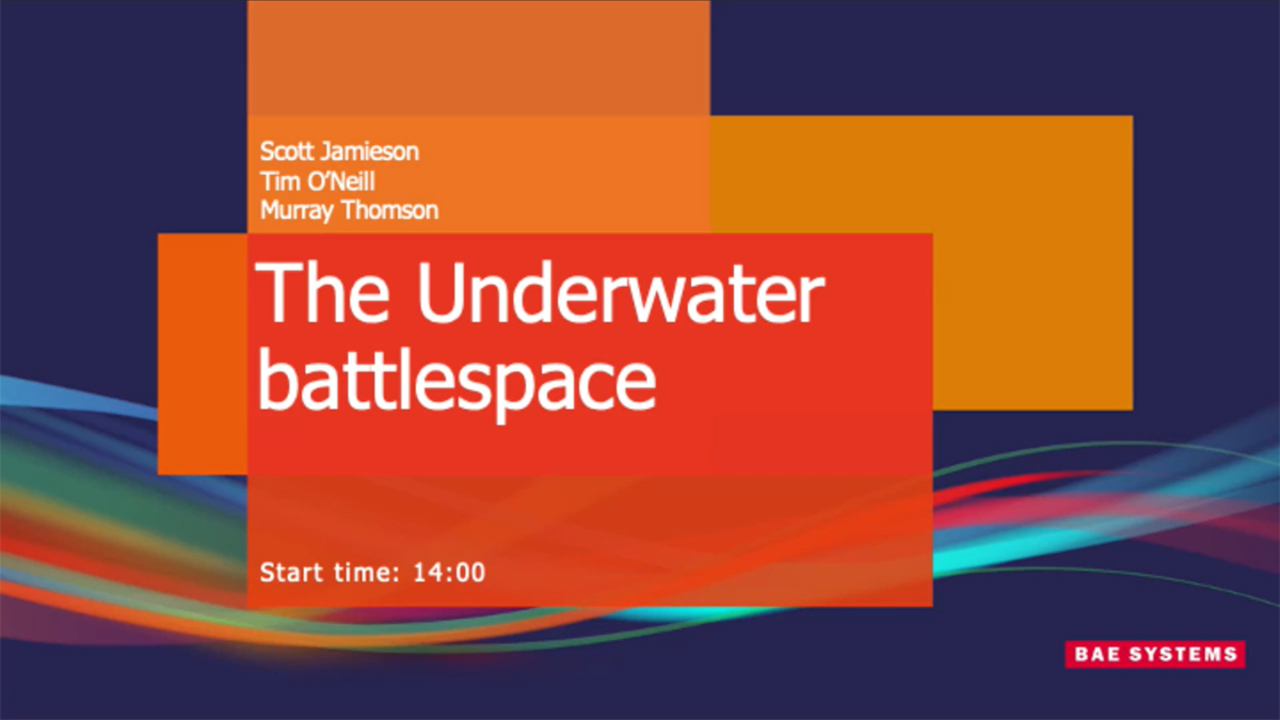 The Underwater Battlespace | DSEI 2023 Day 1 | Hub Stage Talk