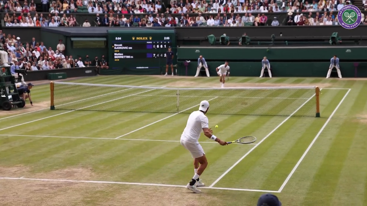 Video Novak Djokovic Vs Matteo Berrettini Finals Highlights The Championships Wimbledon 2021 Official Site By Ibm