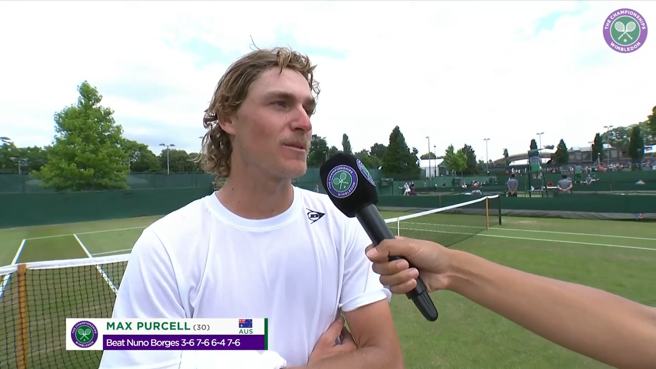 Video - Max Purcell: Post-match Interview - The Championships ...