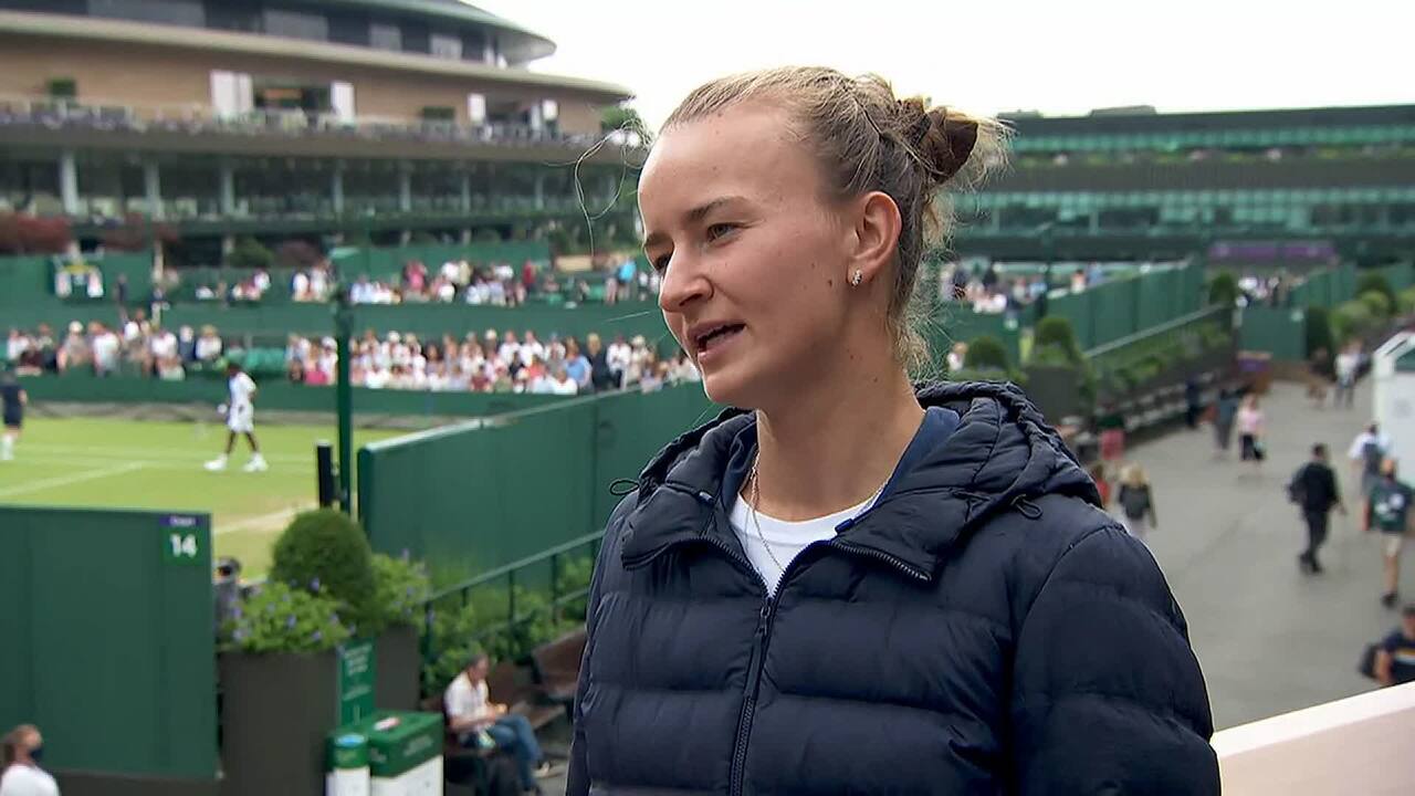 Video - Barbora Krejcikova Interview With The Wimbledon Channel - The ...