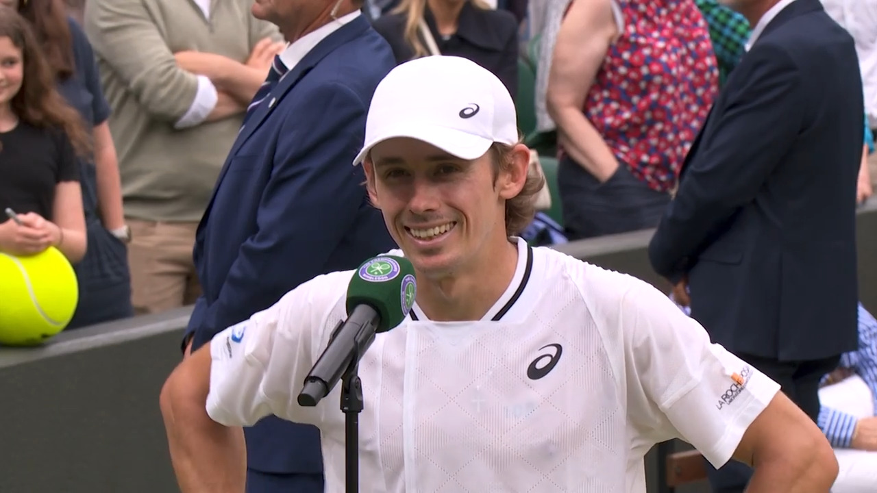 Video - Alex de Minaur | Fourth Round Post-match Interview - The ...